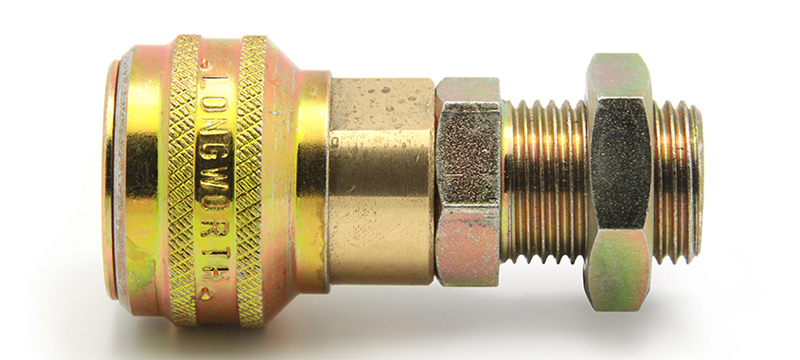 Buy Bulkhead Coupling C/W L52 Locknut Buy Bulkhead Coupling C/W L52 Locknut